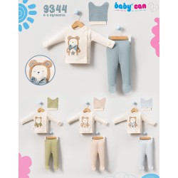 BABYCAN 9344 SÜZENE AYICIK ZIBIN TAKIM