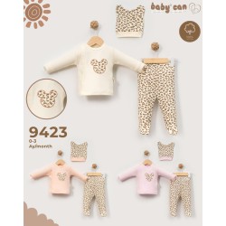 BABYCAN 9423 LEOPAR KIZ ZIBIN TK