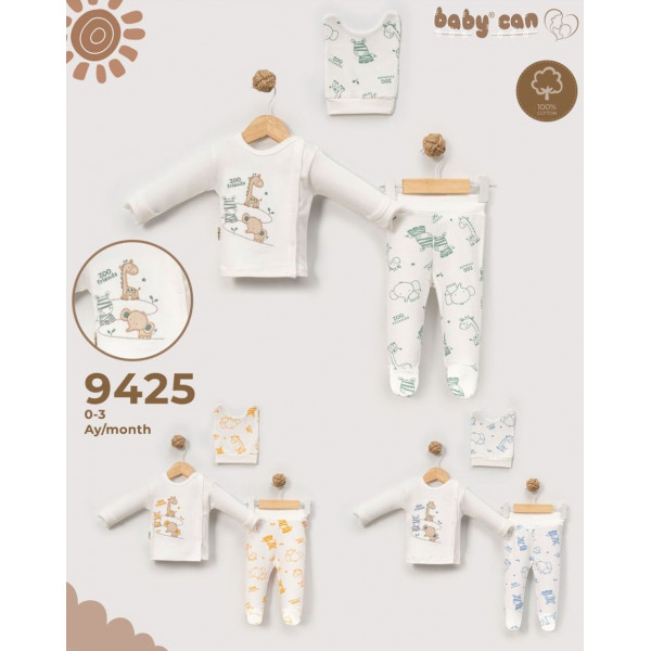 BABYCAN 9425 ZÜRAFA FIL NAKIŞ ZIBIN