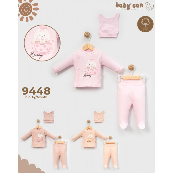 BABYCAN 9448 BUNNY NAKIŞ ZIBIN TAKIM