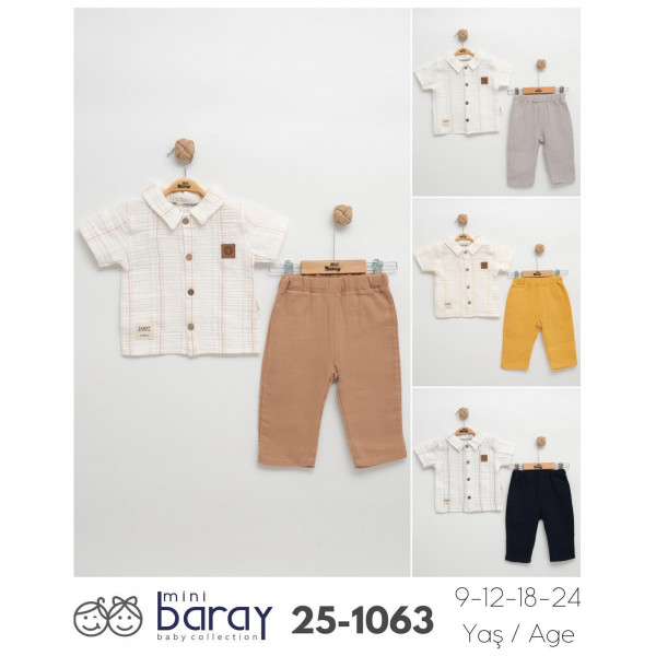 BARAY 1063 MÜSLIN ERKEK TAKIM