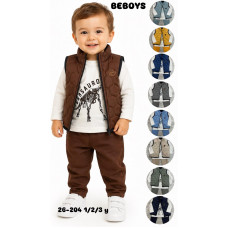 BEBOYS 26204 GABARDIN YELEKLI TAKIM