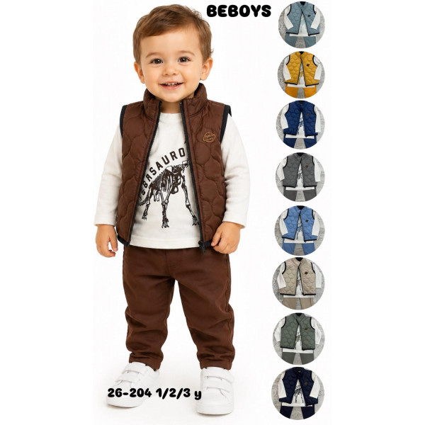 BEBOYS 26204 GABARDIN YELEKLI TK