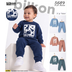 BILKON 5689  AYLIK ÜÇIP TK EPIC DINO
