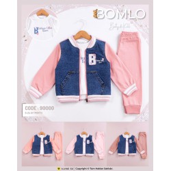 BOMLO 90000 B SÜZENE COLLEGE KIZ 3LÜ TAKIM 6-24 AYLIK