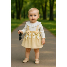 CANKUŞ 0560 AYICIKLI MÜSLİN UK ELBİSE CANKUŞ 0560 AYICIKLI MÜSLİN UK ELBİSE