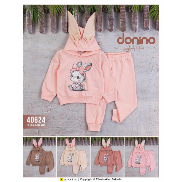 DONINO 40624 KULAKLI TAVŞAN 2LI TAKIM 9-36 AY