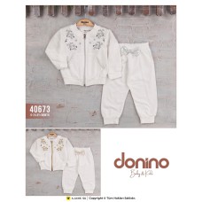 DONINO 40673 ÇICEKLI 2LI TAKIM 6-24 AY