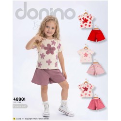 DONINO 40901  ÇİÇEK SÜZENE 2Lİ TAKIM 2-5 YAŞ