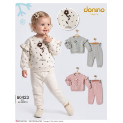 DONINO 60423 FLOWERS 2.LI ÜÇIP TK