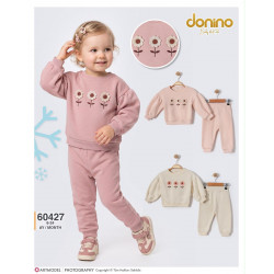 DONINO 60427 3 ÇIÇEK KIZ ÜÇIP TAKIM