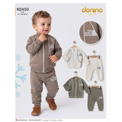 DONINO 60450 WOLRD HIRKALI ERKEK ÜÇIP TAKIM