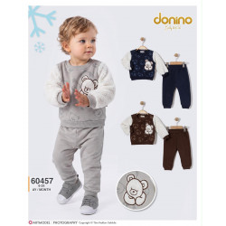 DONINO 60457 PELUŞ AYI ERKEK ÜÇIP TAKIM