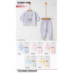 ELBEBEK 102 PATIKLI PIJAMA TAKIM