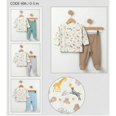 ELBEBEK 406 PATIKLI PIJAMA TAKIM