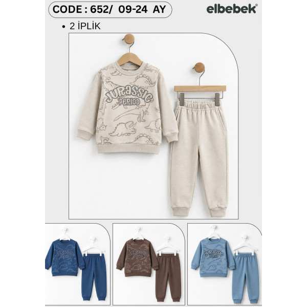 ELBEBEK 652 JURASİC 2 LI KIZ TAKIM