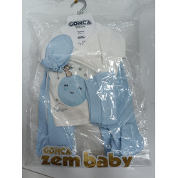 GONCA ZEM TAVŞAN NAKIŞLI 5Lİ ZIBIN TAKIM