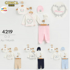 GONCA ZEM 4219 TAÇLI 5Lİ ZIBIN