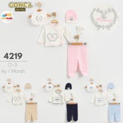 GONCA ZEM 4219 TAÇLI 5Lİ ZIBIN