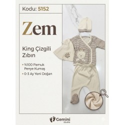 GONCA ZEM 5152 KING ÇIZGILI ZIBIN