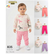 GONCA ZEM 835 PENYE PIJAMA KIZ TAKIM