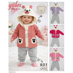 GÜLES 931 3LÜ HIRKALI KIZ ÜÇLÜ
