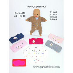 GÜNSAN 901 PONPONLU HIRKA X4