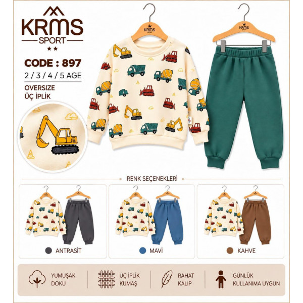 KARAMSA 897 ÜÇIP ARAÇLI 2-5 YAŞ