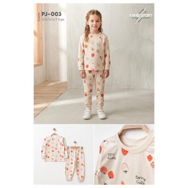 KARAMSA PJ003 BERY CUTE KIZ PIJAMA