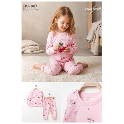 KARAMSA PJ007 KIRAZ KIZ PIJAMA
