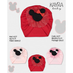KAYRA 6127 PENYE BONE KIZ ŞAPKA X12