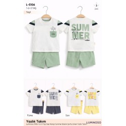 LUMINOSO 5106 SUMMER ERKEK KISA TAKIM YAZ