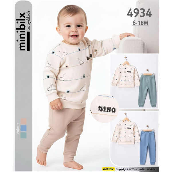 MINIBILX 4934 RAPORLU INTERLOK DINO AYLIK TAKIM