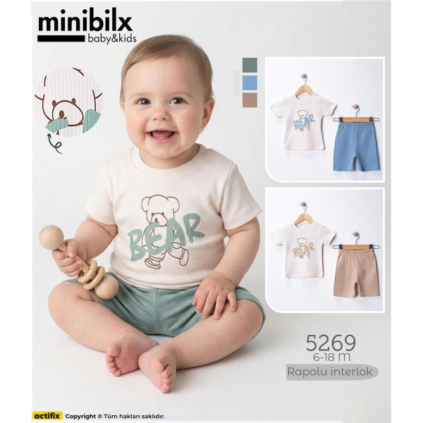 MINIBILX 5269 YAZLIK ŞORLU TKM 6-9-12-18 AY