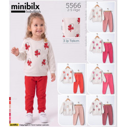 MINIBILX 5566 2-5 YAŞ ÜÇIP KALPLI TK