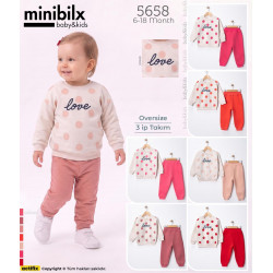 MINIBILX 5658  AYLIK ÜÇIP LOVE TK