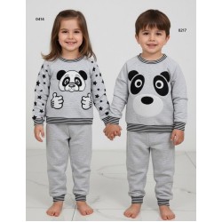 MINIBIRD 0414 0217 YILDIZ BASKI PANDA 2IP TAKIM