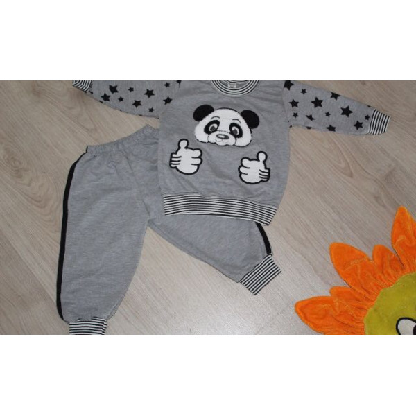 MINIBIRD 0414 0217 YILDIZ BASKI PANDA 2IP TAKIM
