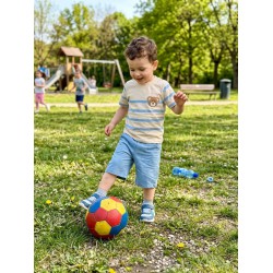 MINIBIRD 2040 ÇİZGİLİ AYLI ŞORTLU TAKIM 1-4 YAŞ