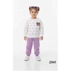 MINIBIRD 2041 PUANTIYELI ÜÇIP  KIZ TAKIM