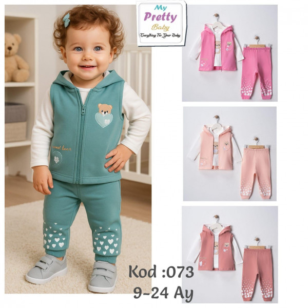 MYPRETY 073 KALPLI AYILI 3LÜ