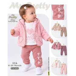 MYPRETY 114 PELUŞ HIRKA 3LÜ TK