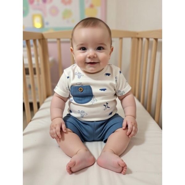 NAFITTO 1477 ŞORTLU CEPLI TAKIM