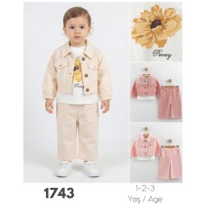 TUFITTO 1743 DANTELLI 3LÜ TAKIMM