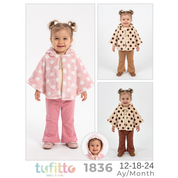 TUFITTO 1836 DESENLI POLAR ÜÇLÜ TAKIM