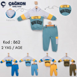 ÇAĞKON 862 KAPŞONLU 2LI ERKEK TAKIM